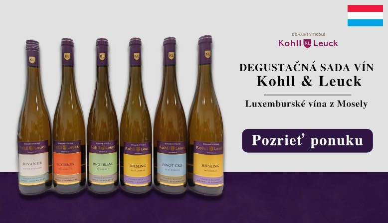 Degustačná sada vín - Kohll & Leuck
